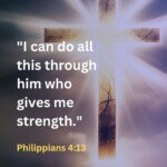 Philippians 4:13 Bible Verse Image