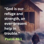 Psalm 46:1 Bible Verse Image