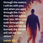 Isaiah 43:2 Bible Verse Image