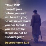 Deuteronomy 31:8 Bible Verse Image